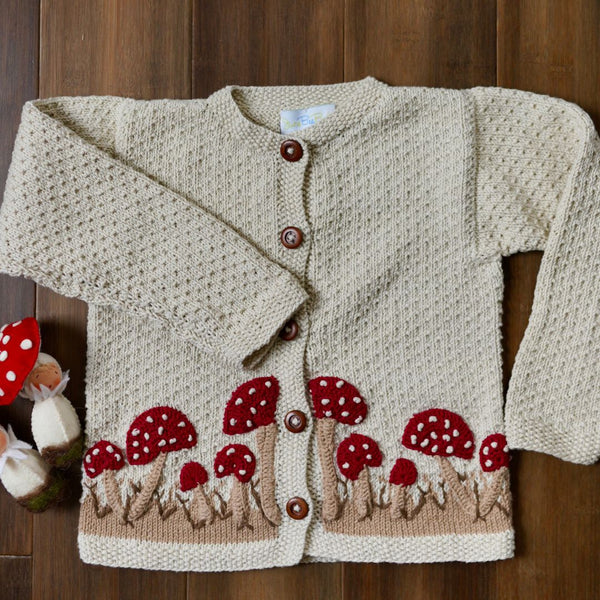 Mushroom Cardigan