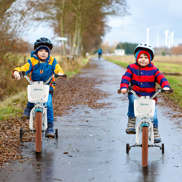 16 Inch Kids Bike with Front Handbrake and 2 Training Wheels