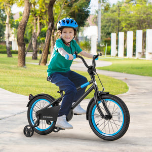 Kids Bike with Adjustable Handlebar and Saddle Black