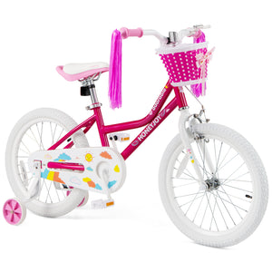 Kids Bicycle 18 Inch Toddler and Kids Bike with Training Wheels for 6-8 Year Old Kids