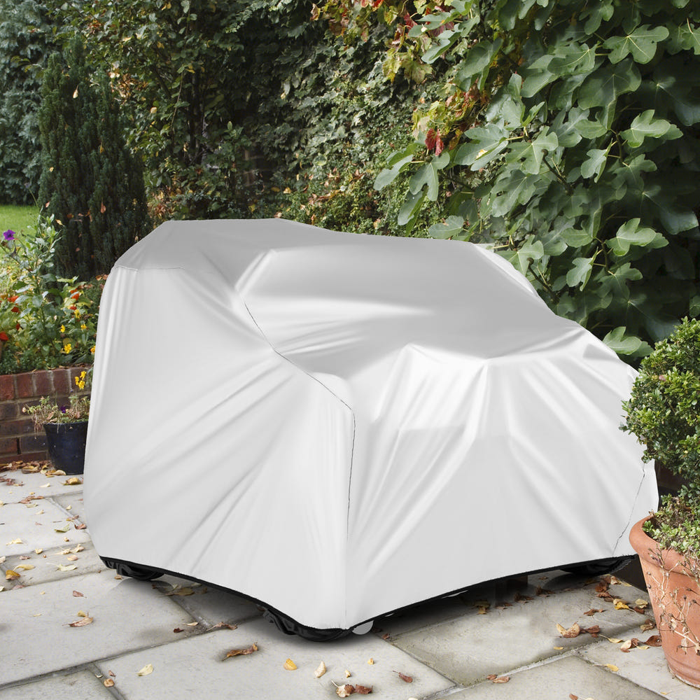 Kids car cover for power ride-on toy car with storage bag, ideal for protecting toys from dust and weather.