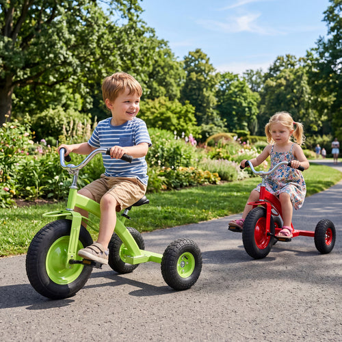 Kids Carbon SteelÂ Bike with 15 Inch Inflatable Rubber Tires