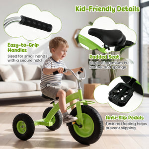 Kids Carbon SteelÂ Bike with 15 Inch Inflatable Rubber Tires