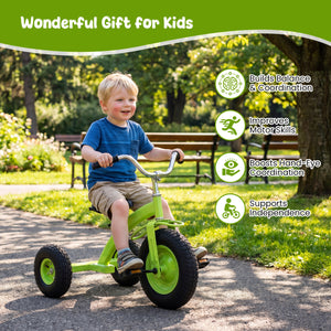 Kids Carbon SteelÂ Bike with 15 Inch Inflatable Rubber Tires