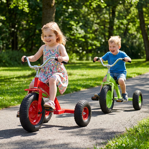 Kids Carbon SteelÂ Bike with 15 Inch Inflatable Rubber Tires