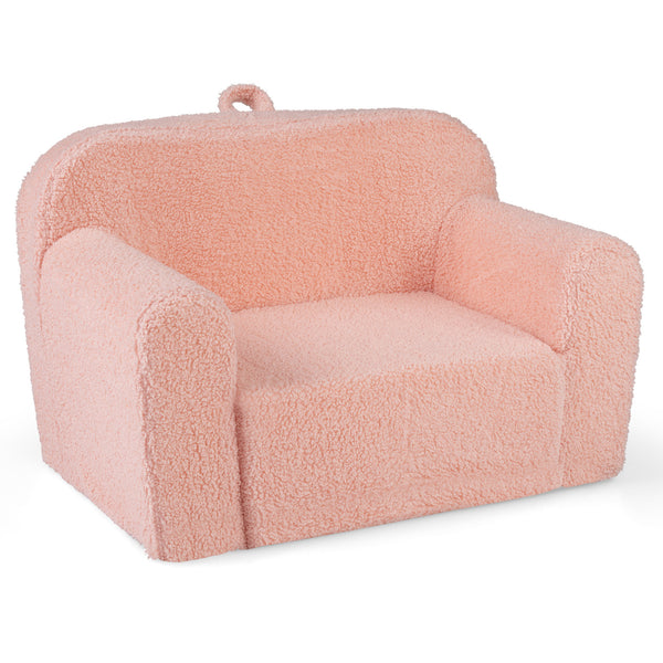 Kids Couch Portable Toddler Sofa with Anti-slip Base