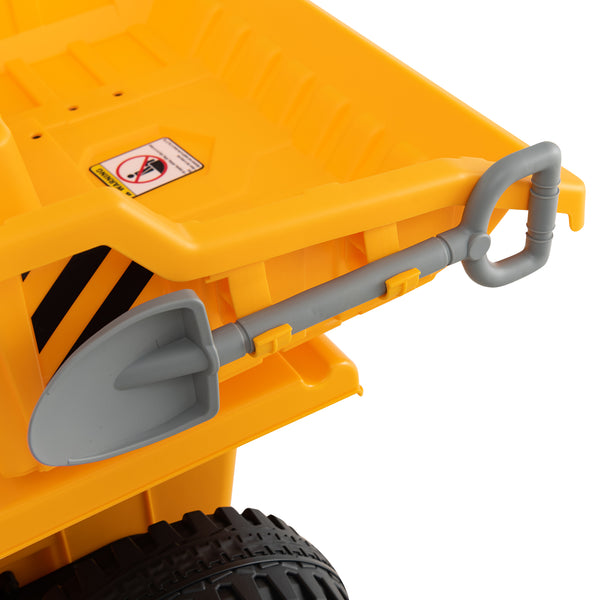 Kids Ride on Dump Truck 12V Ride on Car with Electric Dump Bed
