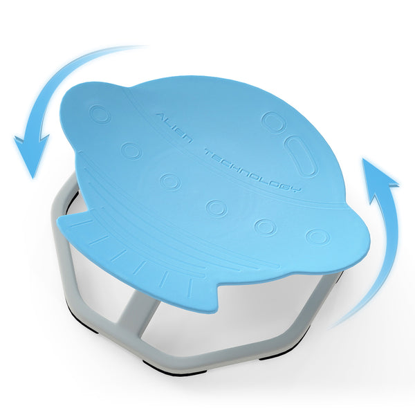 Kids Sensory Swivel Chair Elephant 360Â° Spinning Chair with Non-Slip Metal Base