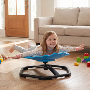 Kids Sensory Swivel Chair with Sunflower Shape 360Â° Spinning Chair for Toddlers