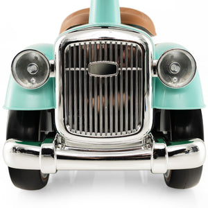 Kids Sit to Stand Vehicle with Working Steering Wheel and Under Seat Storage