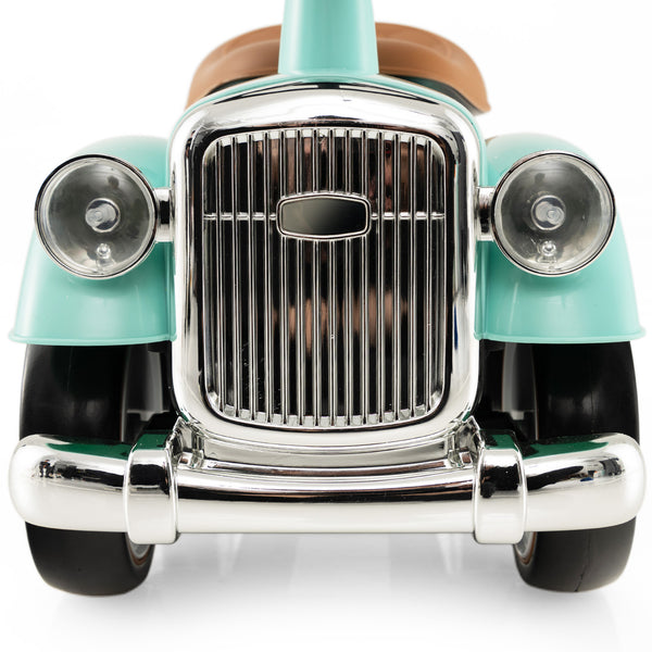 Kids Sit to Stand Vehicle with Working Steering Wheel and Under Seat Storage