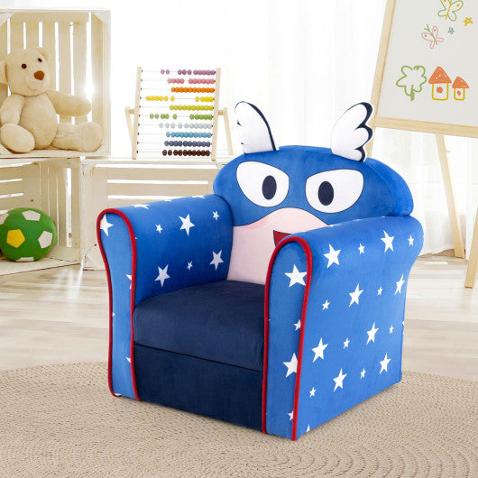Original Kids Sofa with Armrest and Thick Cushion - Ergonomic