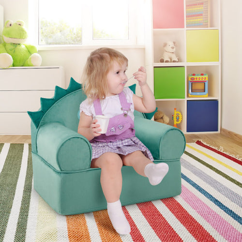 Original Kids Sofa with Armrest and Thick Cushion - Ergonomic