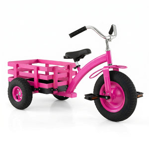 Kids Tricycle with 15 Inch Inflatable Rubber Tires