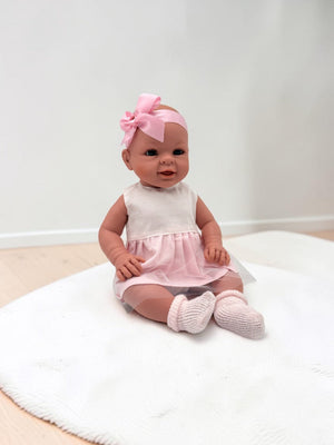 Bebenita 18" Baby Girl Doll | Unscented & Fully Clothed