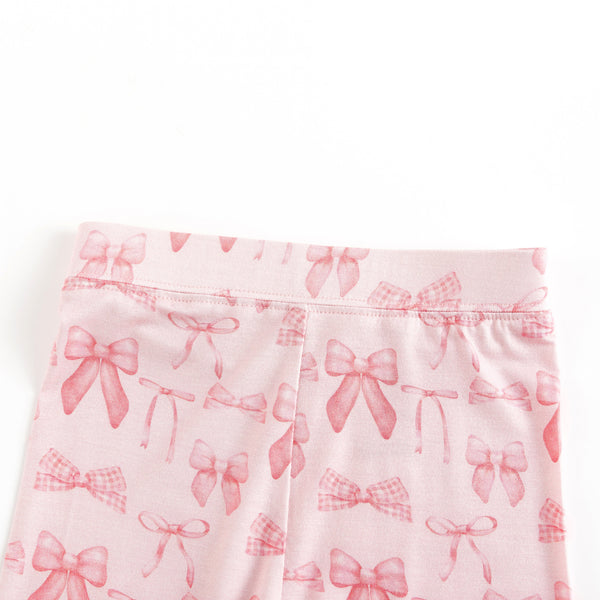 Pink Bows (Long Sleeve PJ)