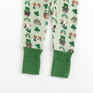 Puppy Parade (Convertible Zip Footies)