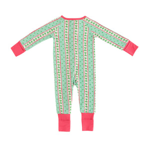 Lucky Clovers (Convertible Zip Footies)