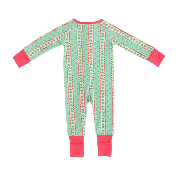 Lucky Clovers (Convertible Zip Footies)