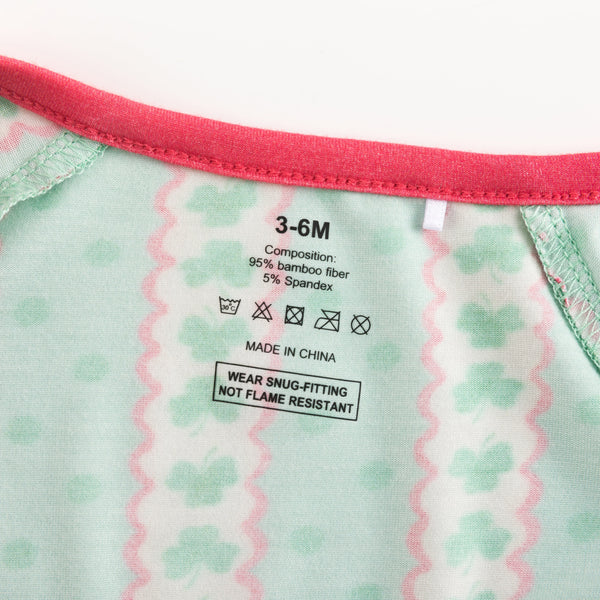 Lucky Clovers (Convertible Zip Footies)
