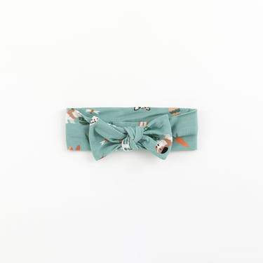 Puppy Egg Hunt (Bow Headband) - Aquamarine
