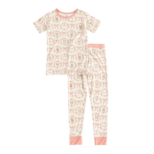 Bows & Bunnies (Short Sleeve PJ)