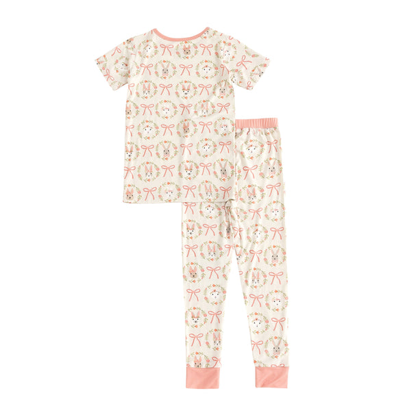 Bows & Bunnies (Short Sleeve PJ)