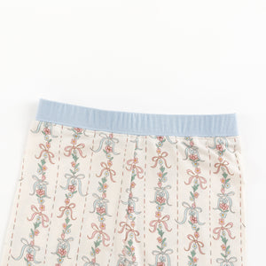 Bow Blossom (Long Sleeve PJ)