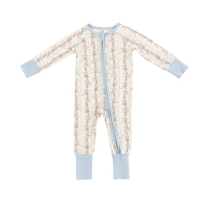 Bow Blossom (Convertible Zip Footies)