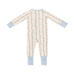 Bow Blossom (Convertible Zip Footies)