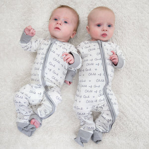 Child Of God Zipper One Piece Pajama