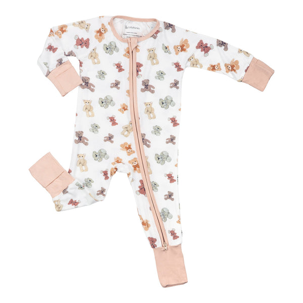 Bear Hugs Zipper One Piece Pajama
