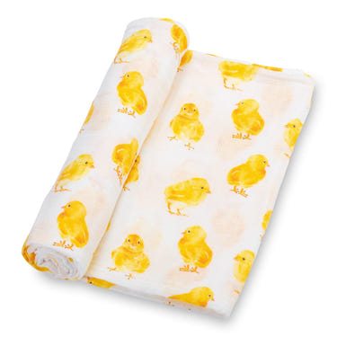 Peep Peep Baby Muslin Chicken Swaddle Blanket - MOOGCO Baby