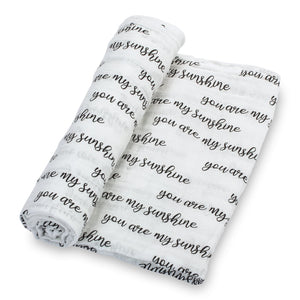 You're My Sunshine - Baby Muslin Swaddle Blanket Set 3 Pack