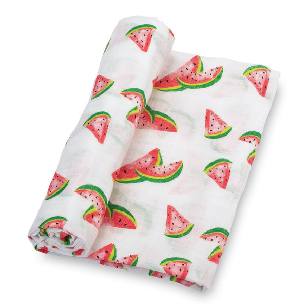 One In A Melon Baby Muslin Swaddle Blanket