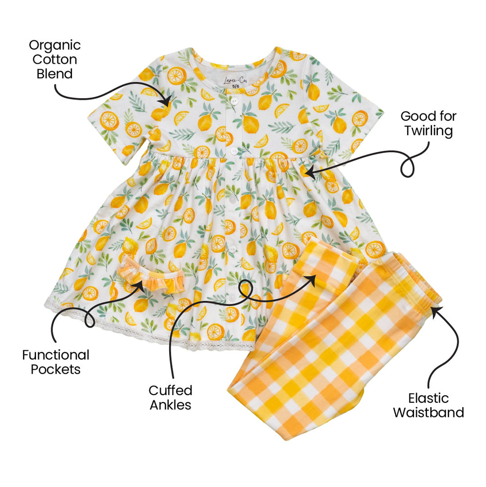 Leighton Bamboo Short Sleeve Tunic + Legging Set