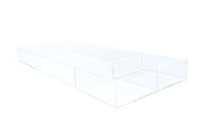 LELLOBABY™ 6mm Thick Acrylic Diaper Changing Tray PLUS+ - Stylish and functional baby changing solution.