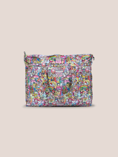 tokidoki Super Be Diaper Bag Tote - 20th Anniversary Celebration, stylish and functional baby bag for parents on the go.