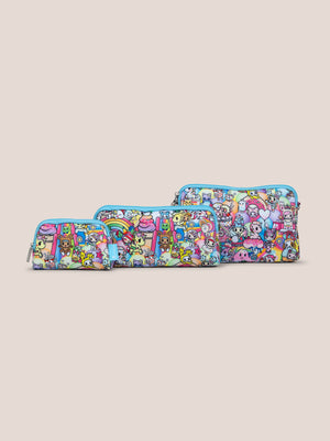 tokidoki Be Set 3-Piece Pouch Set - 20th Anniversary Celebration