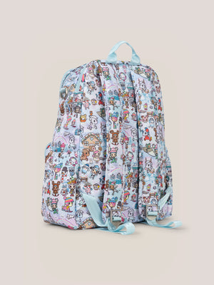 tokidoki Snow Day Zealous Backpack Diaper Bag — Ice Blue