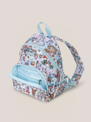 tokidoki Snow Day Everyday Mini Small Diaper Bag Backpack — Ice Blue