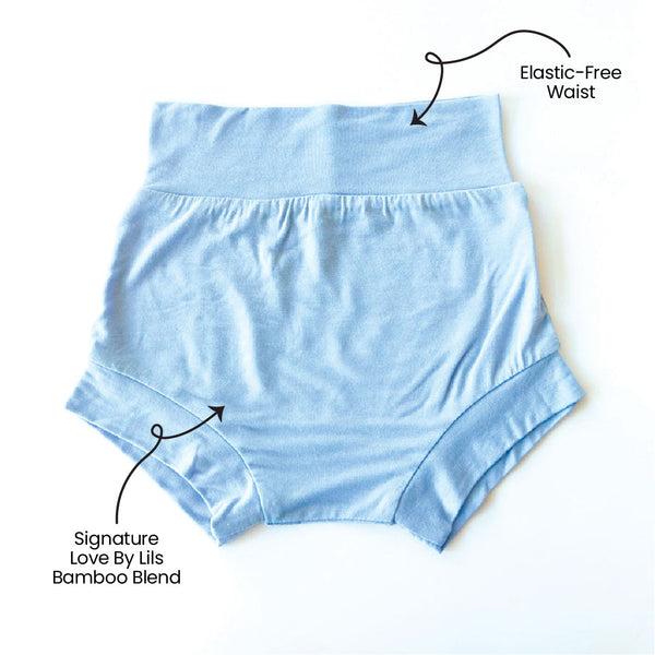 Lillian Trisomy 18 Blue Bamboo Bummies