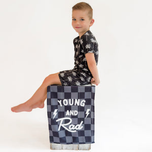 Bamboo Shorts Set | Palm Style Black