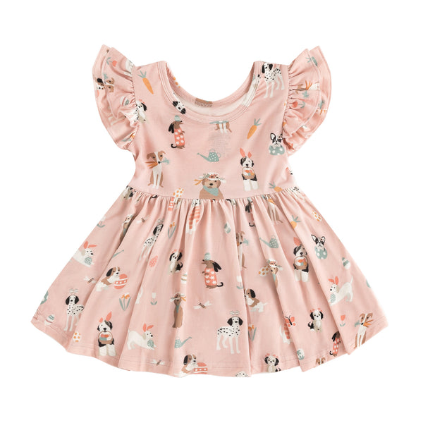Puppy Egg Hunt (Bodysuit Dress)
