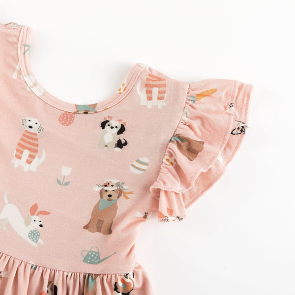 Puppy Egg Hunt (Twirl Dress)