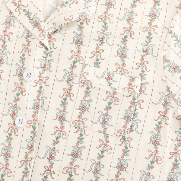Bow Blossom (Women's Short Sleeve PJ)