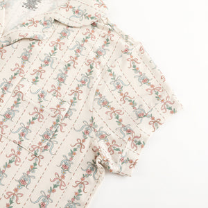 Bow Blossom (Women's Short Sleeve PJ)