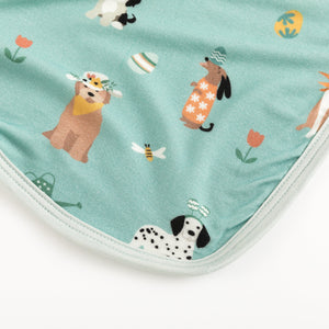 Puppy Egg Hunt (Dream Blanket) - Aquamarine