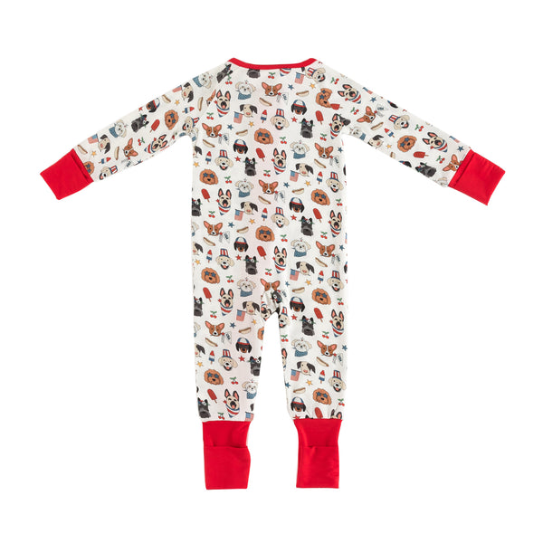 Freedom Dogs (Convertible Zip Footies)