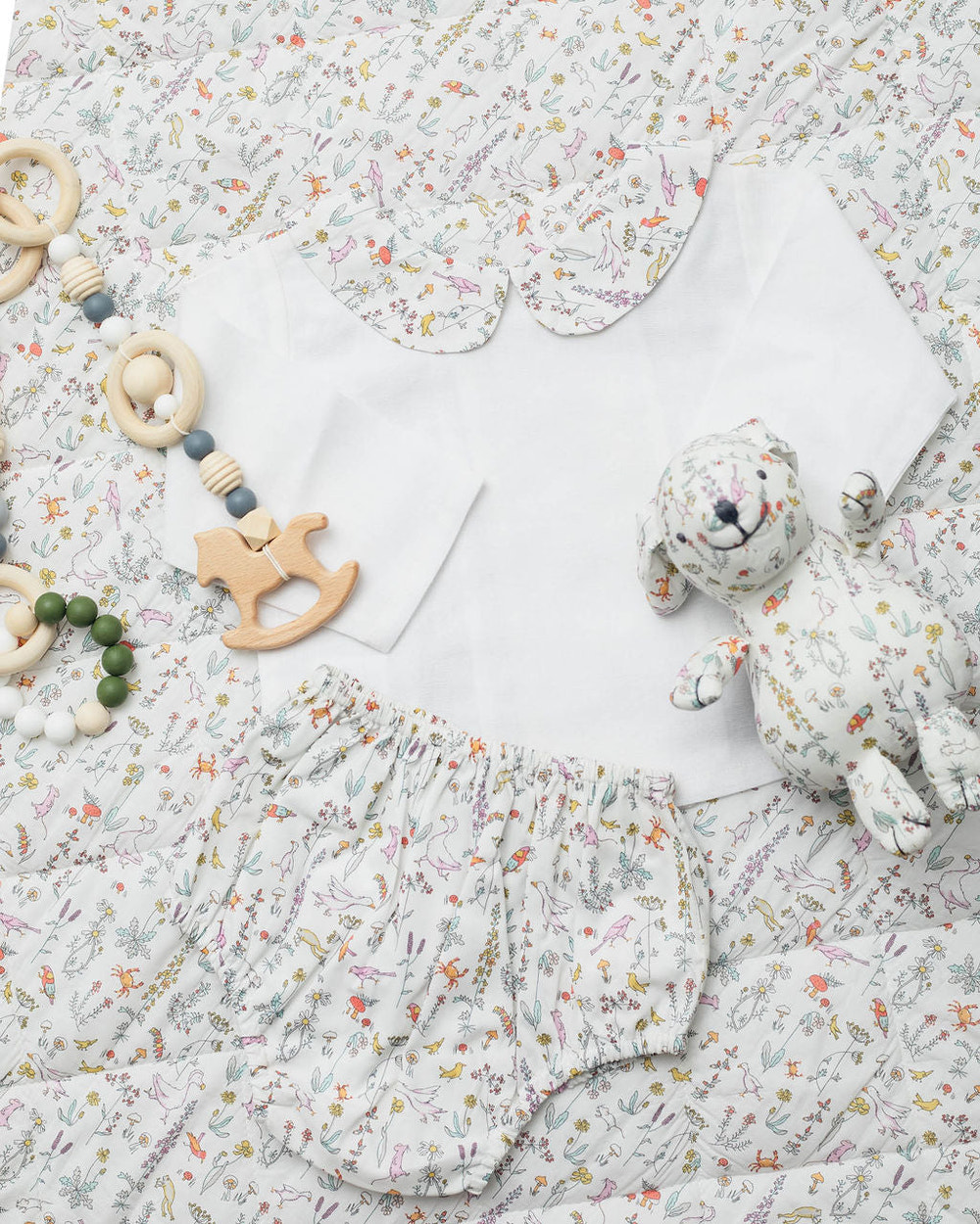 Gift set | double Button Blouse and Liberty 'Theo' bloomer